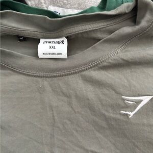 Gymshark Men's Olive Tee